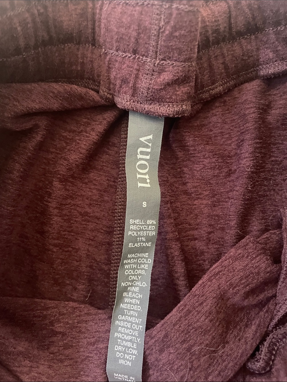 Vuori Performance Jogger Fig Heather - Picture 7 of 8